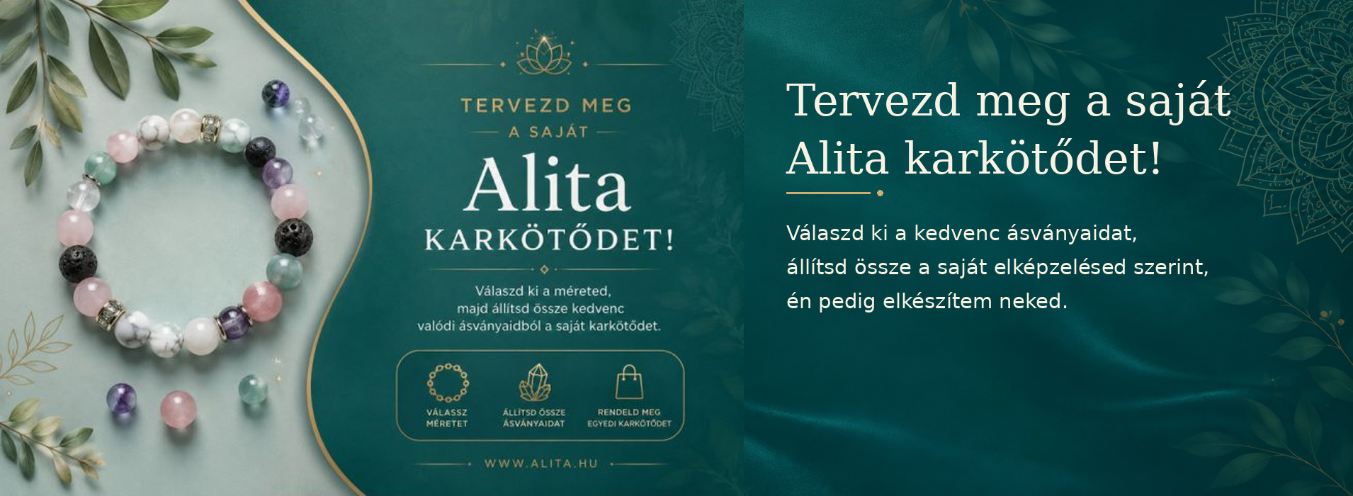 Alita ásvány ékszer