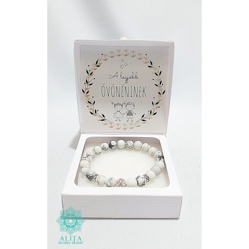 A legjobb óvónéninek howlit ásvány karkötő