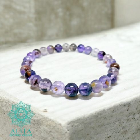 Szuper 7-es ásvány karkötő