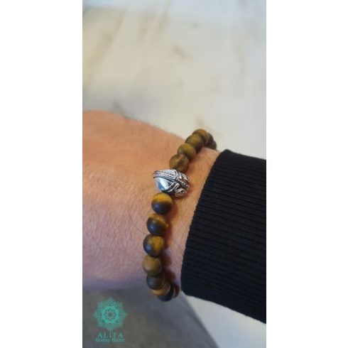 Matt-tigrisszem-nyugalom-asvany-karkoto