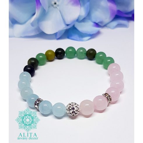 Mérleg csillagjegy ásványai szett díszdobozban 