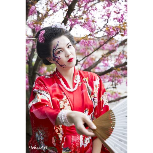 Rózsakvarc ásvány karkötő