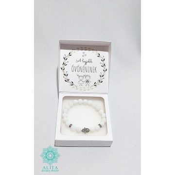 A legjobb óvónéninek tejkvarc ásvány karkötő