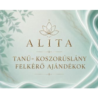 Tanú- koszorúslány felkérő ajándékok 